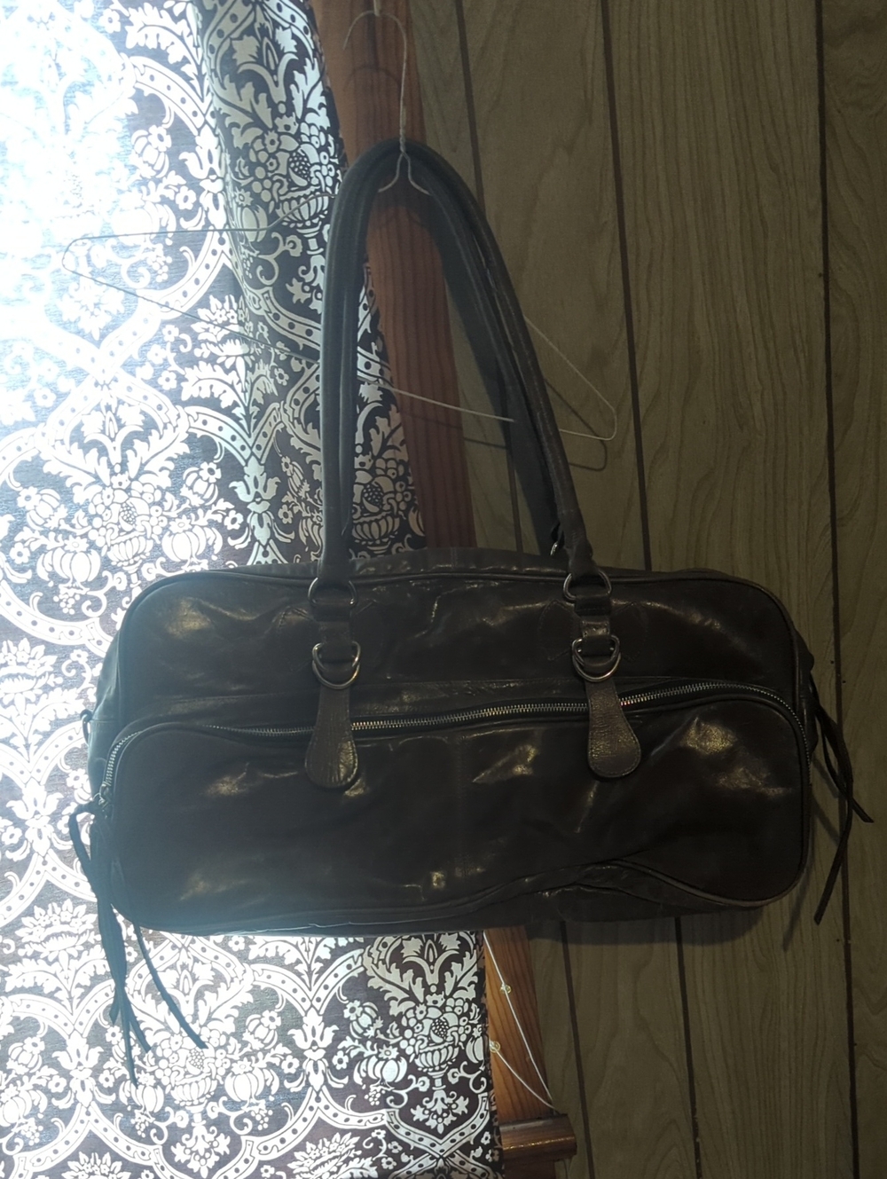 Latico Leather Tote Bag - Classic Carryall...Nice, Big, Large Pockets